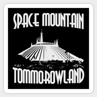 Space Mountain - Attraction - Light Verison Sticker